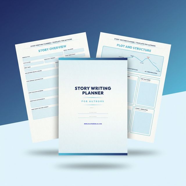Story Writing Planner Template: 19-Page Novel Planning PDF