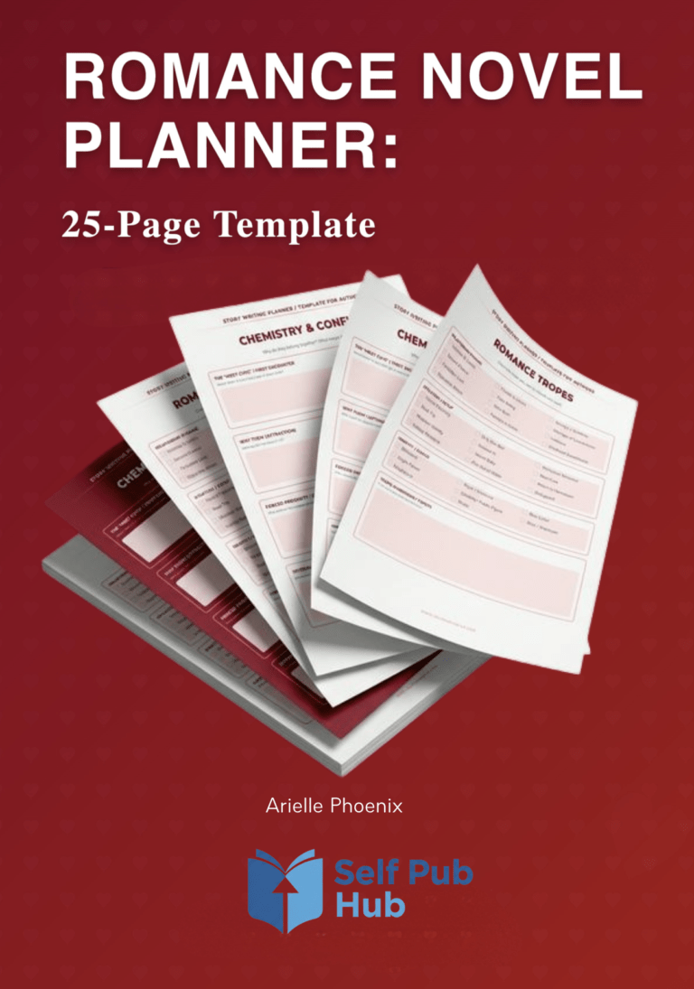 Romance Novel Writing Planner (Digital PDF)