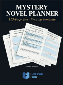 Mystery Novel Writing Planner (Digital PDF)